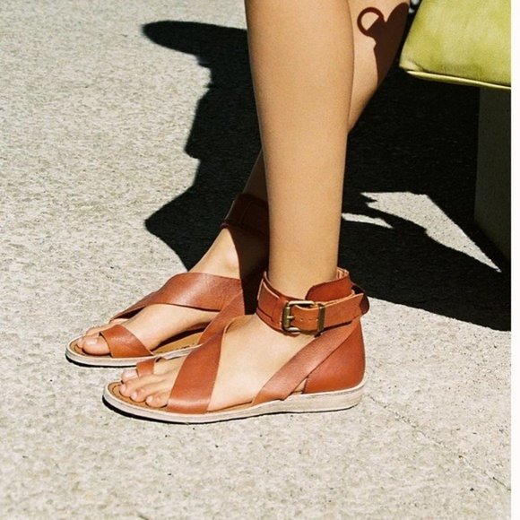 Free People Vale Boot Sandals Mahogany 39.5 NWT - Picture 2 of 16